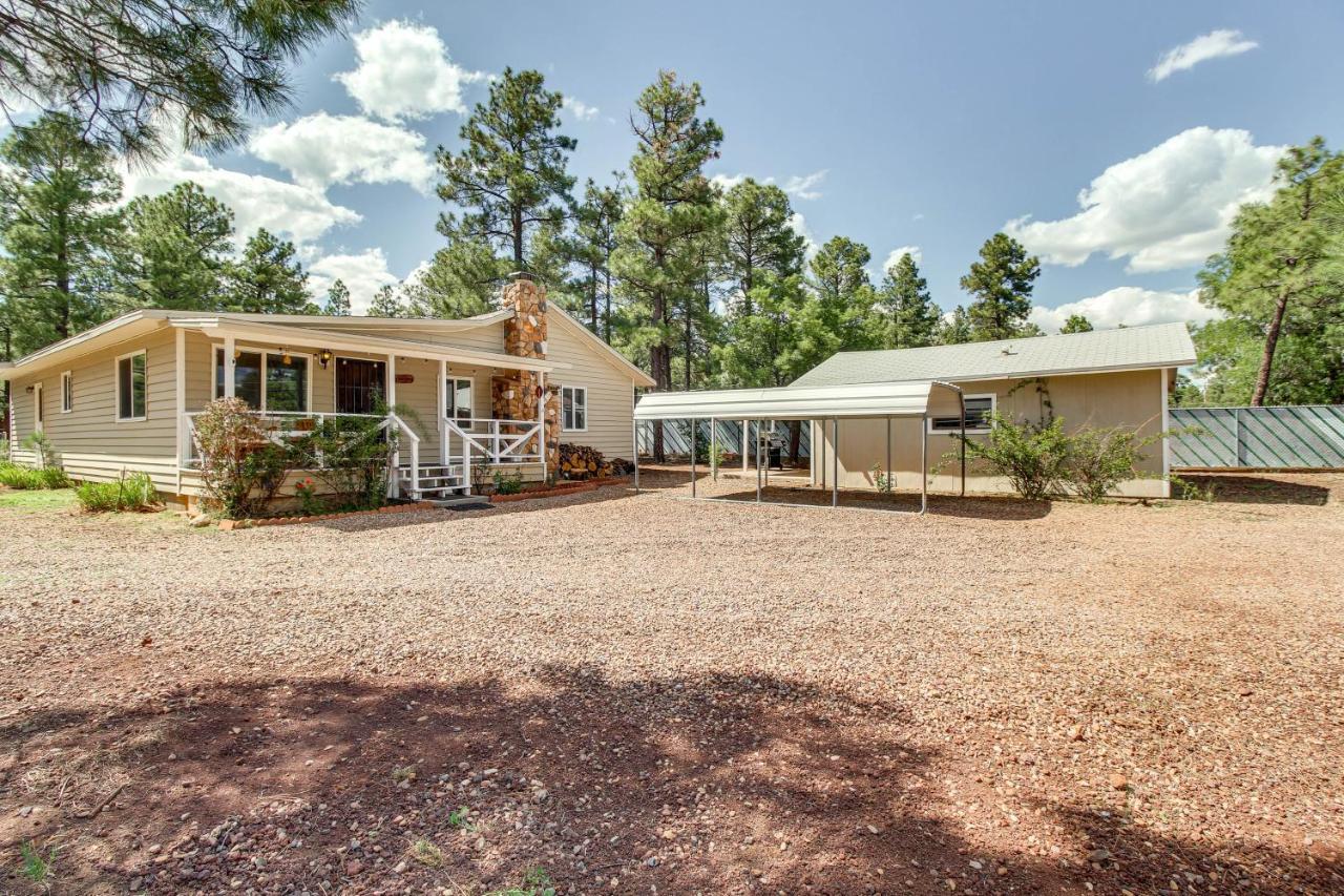 Laptop-Friendly Lakeside Cottage Stay With Gas Grill Pinetop-Lakeside Extérieur photo