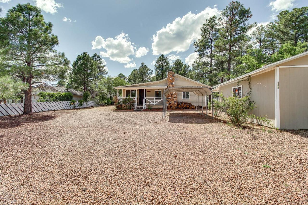 Laptop-Friendly Lakeside Cottage Stay With Gas Grill Pinetop-Lakeside Extérieur photo
